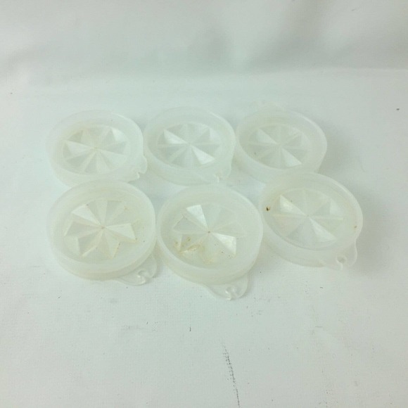VTG TUPPERWARE MINI JELLO GELATIN DESSERT CUPS JEL ETTE W/LIDS RETRO LOT OF 6 - Picture 3 of 5